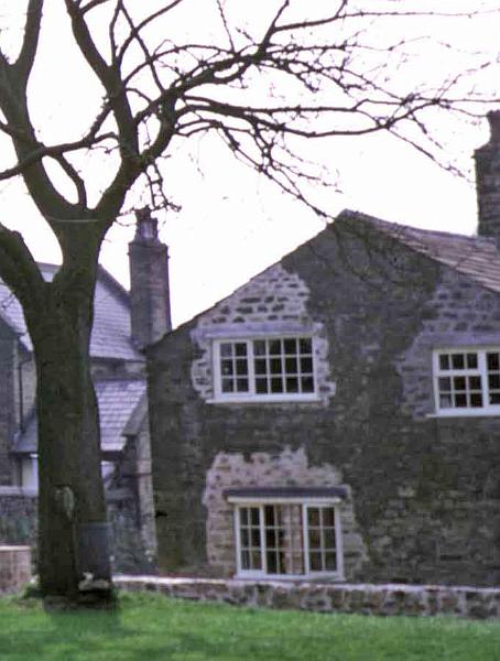 Ivy End Cottage  c1970.jpg - Ivy End Cottage c 1970 - showing modifications to windows  ( Detail from image showing the original Methodist Chapel)